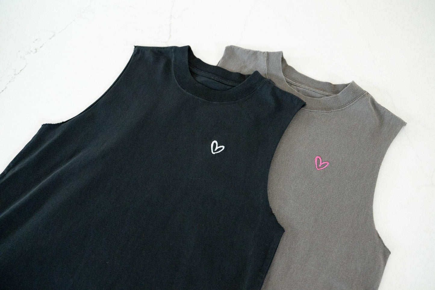 Imperfect Heart Muscle Tank FINAL SALE