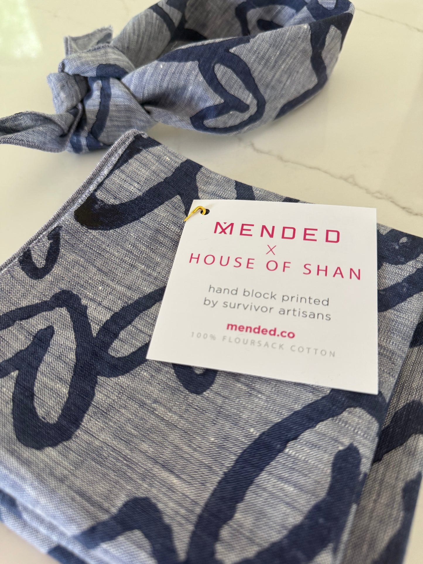 House of Shan + Mended Bandana