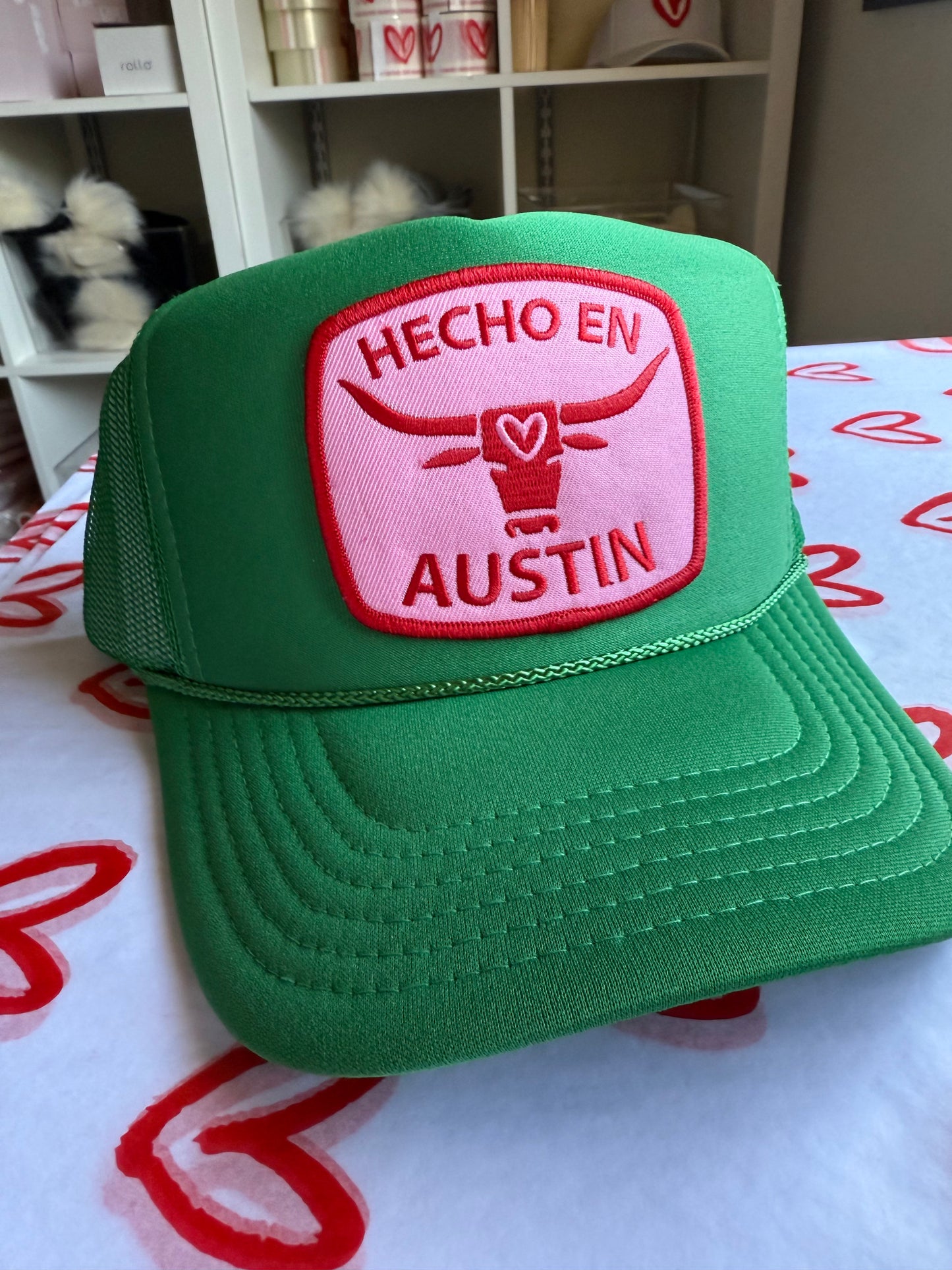 Custom Made in Austin Patch Hats