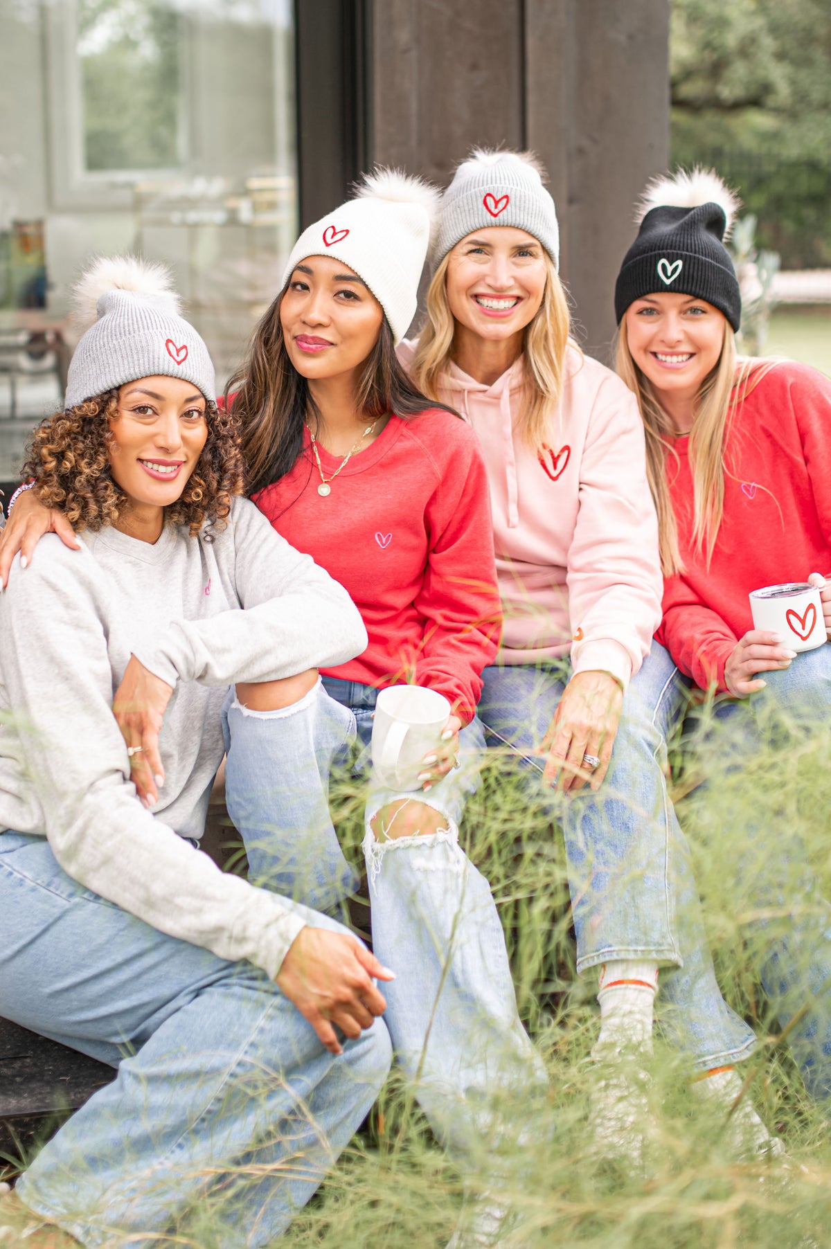 Imperfect Heart Pom Hat – House of Shan display picture 1