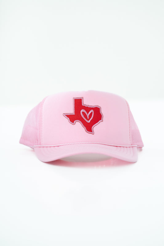 I LOVE TEXAS Patch Hats