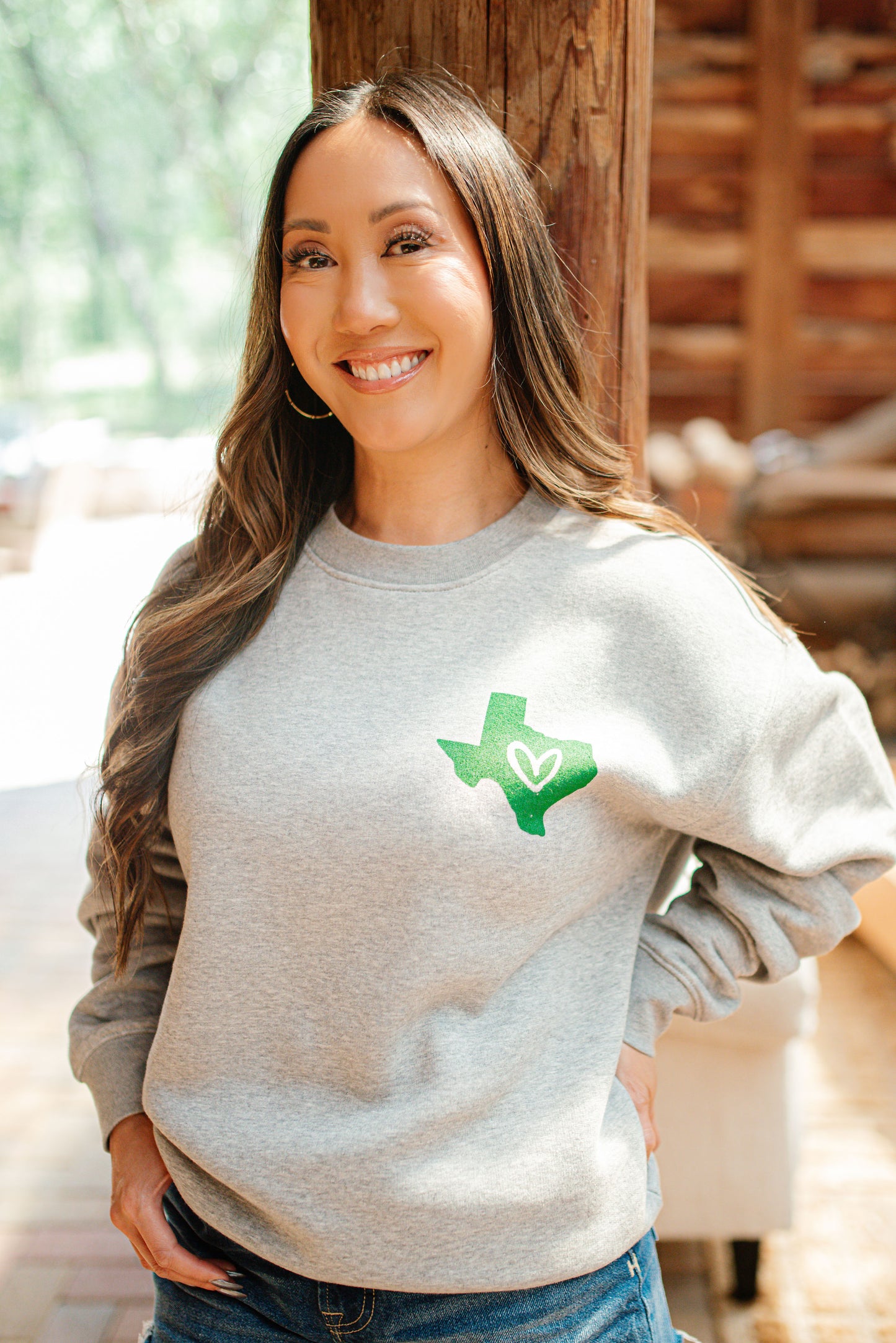 Heart of Texas Crewneck