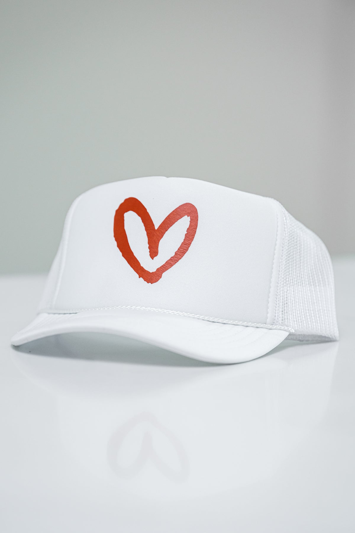 Imperfect Heart Trucker Hat - Classic Colorways – House of Shan display picture 3