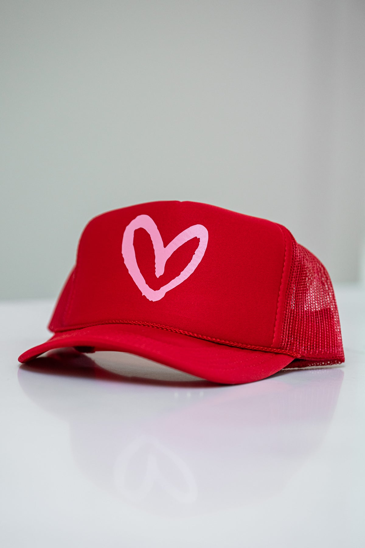Imperfect Heart Trucker Hat - Classic Colorways – House of Shan display picture 1