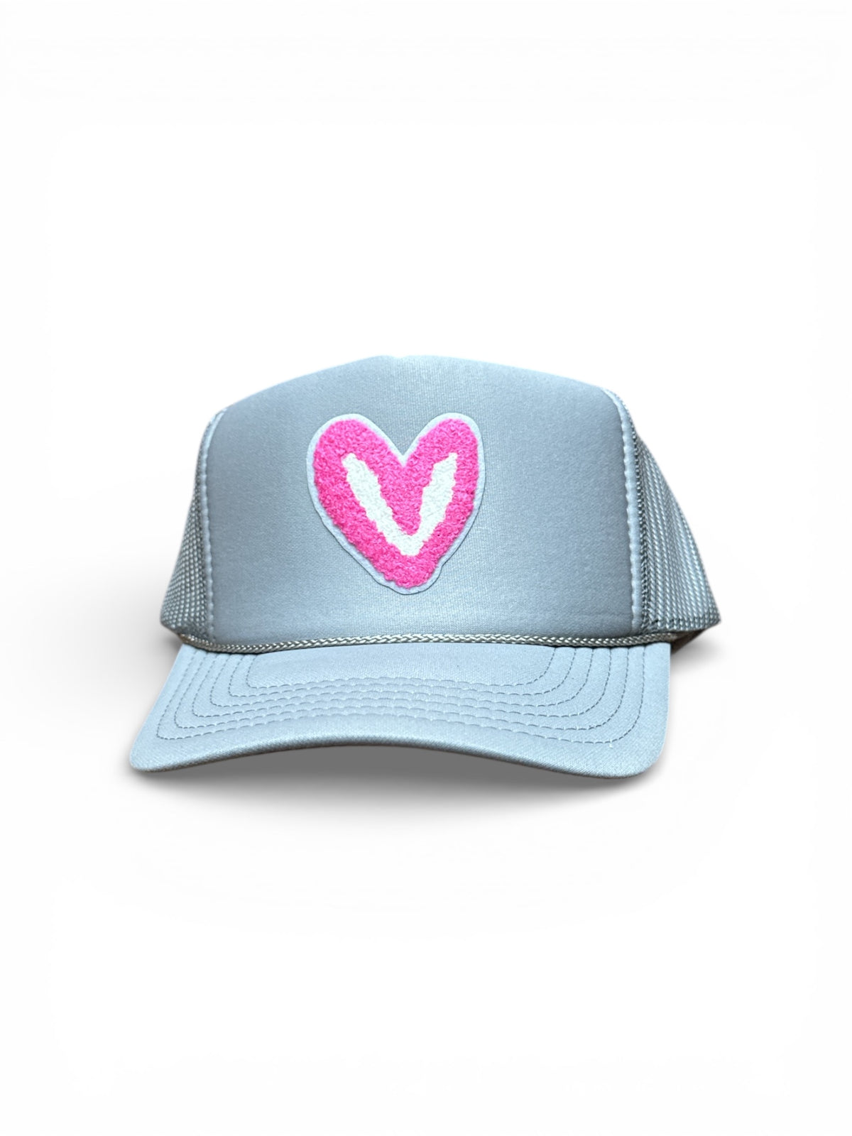 Purple Imperfect Heart Trucker Hats Trucker hat chrome hearts AUTHENTIC Rare!! Retail... | Depop main image 2
