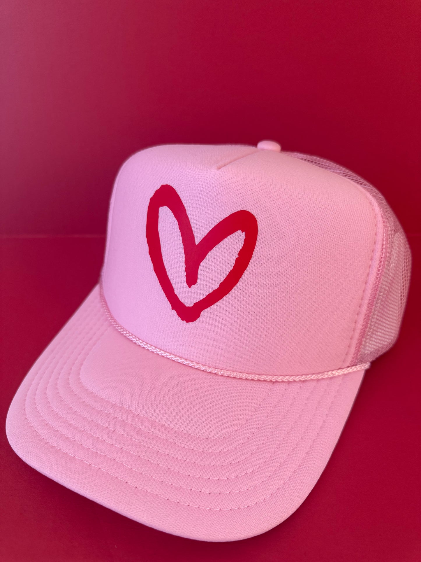 Imperfect Heart Valentine's Trucker Hats