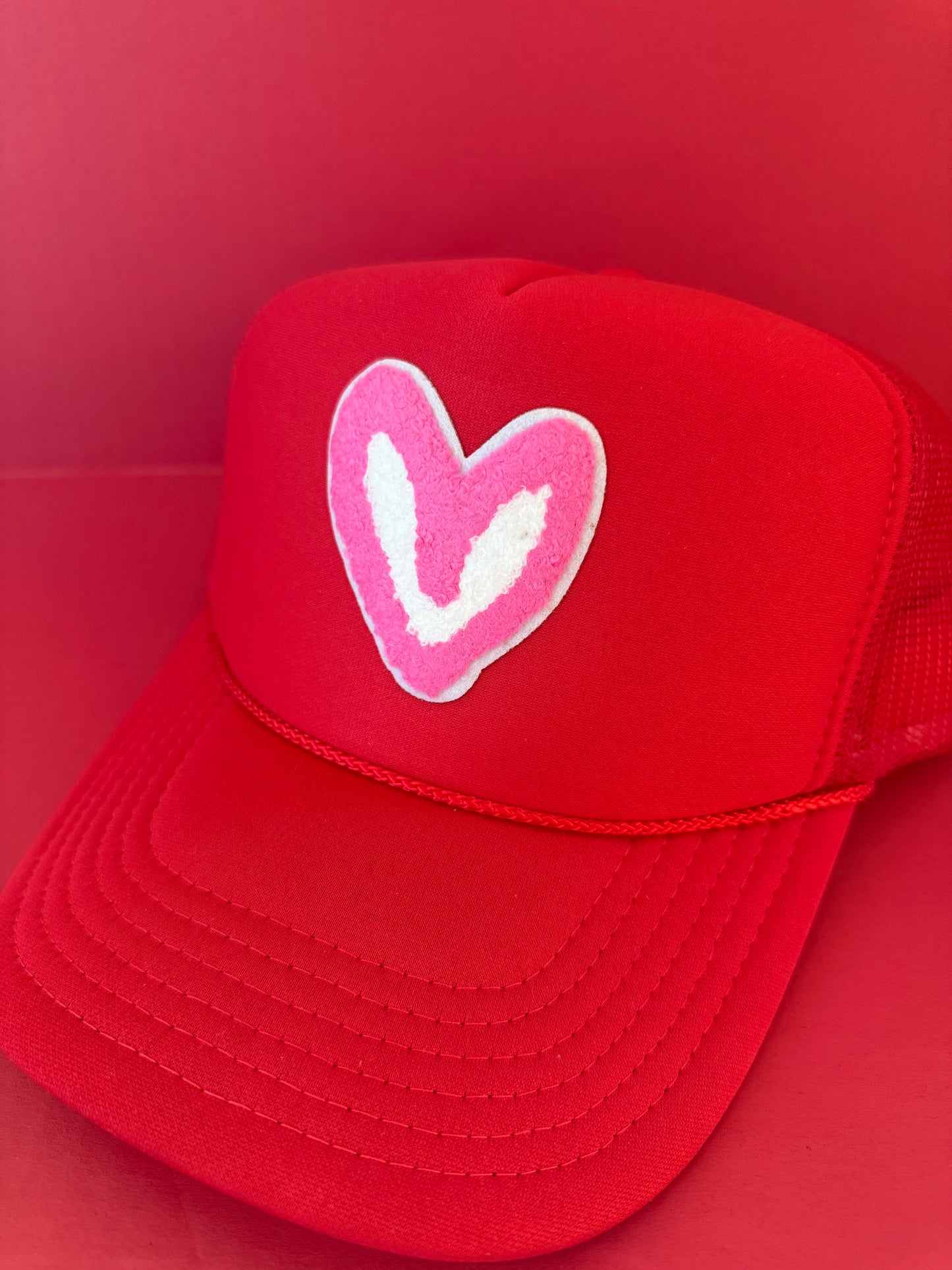 Imperfect Heart Valentine's Trucker Hats