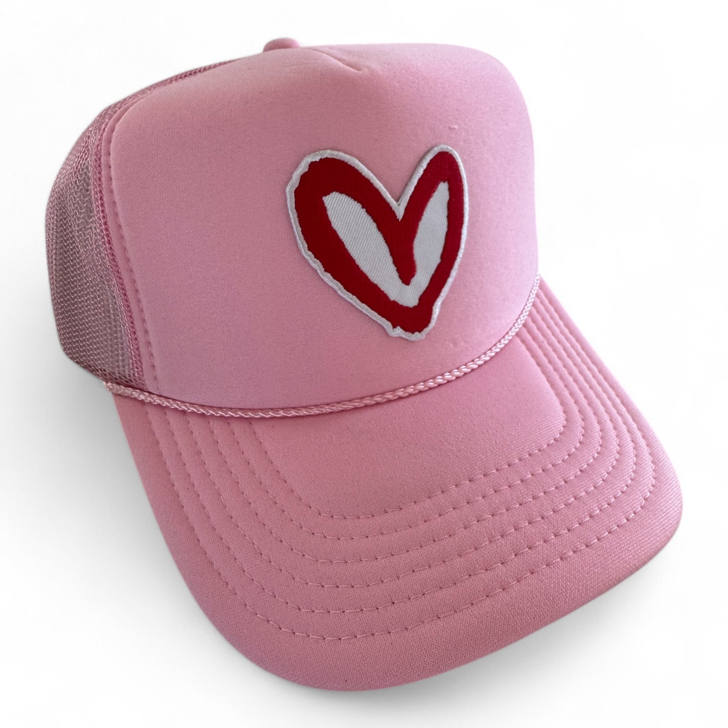 Imperfect Heart Valentine's Trucker Hats