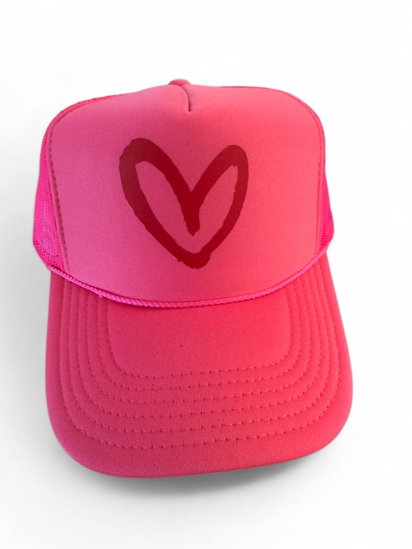 Imperfect Heart Valentine's Trucker Hats