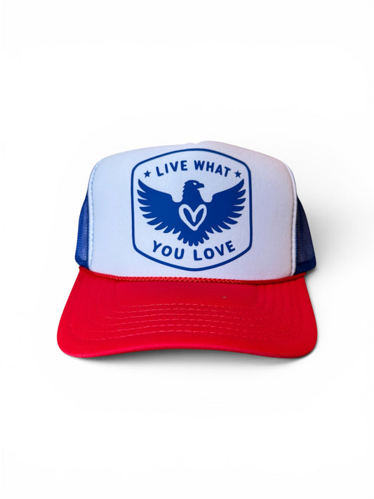 Heart of an Eagle Trucker