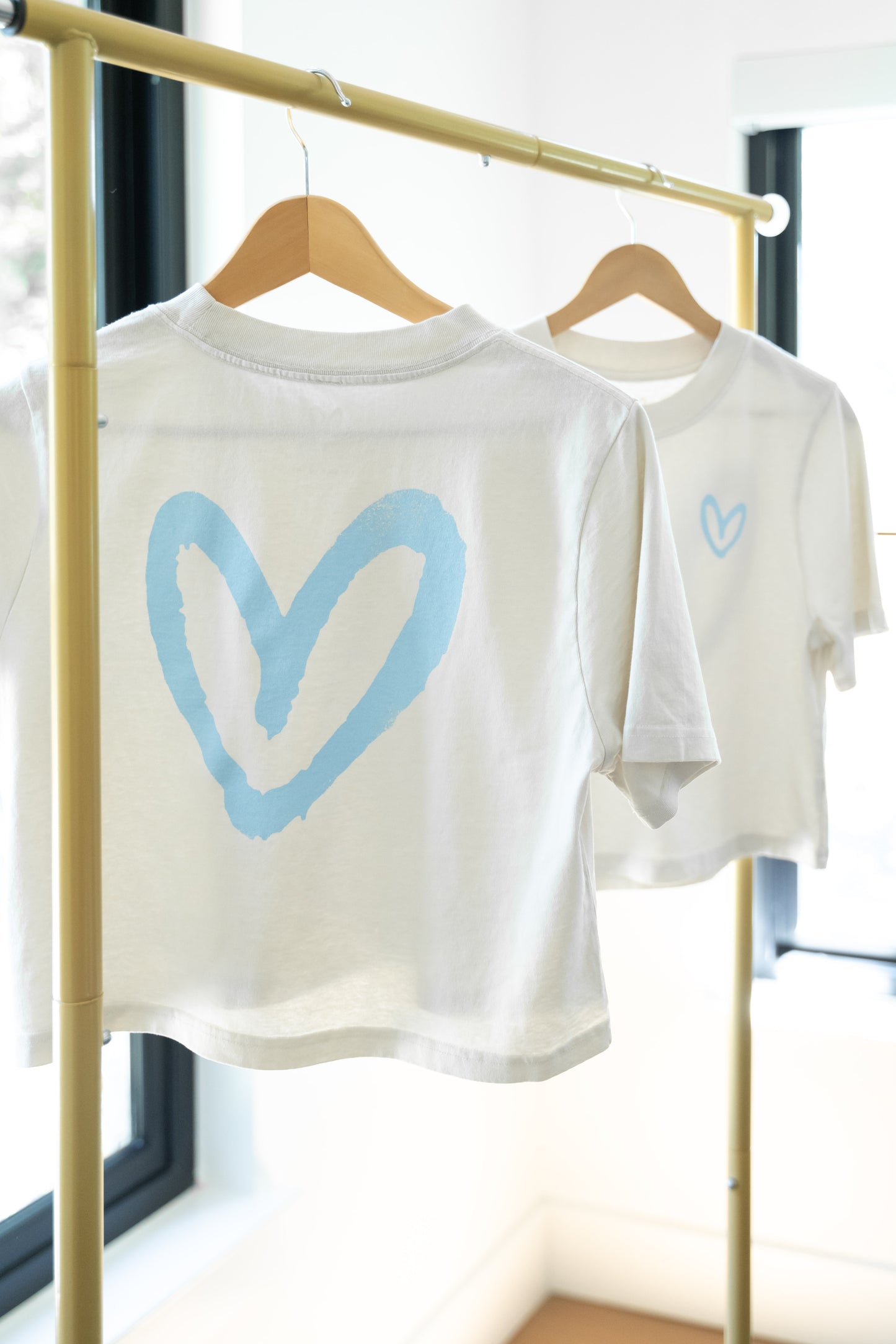 Imperfect Heart Cropped Tee