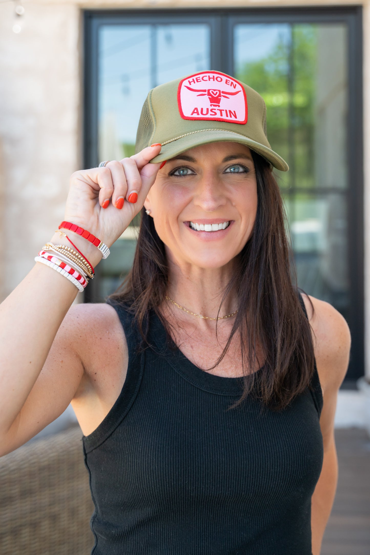 Custom Made in Austin Patch Hats