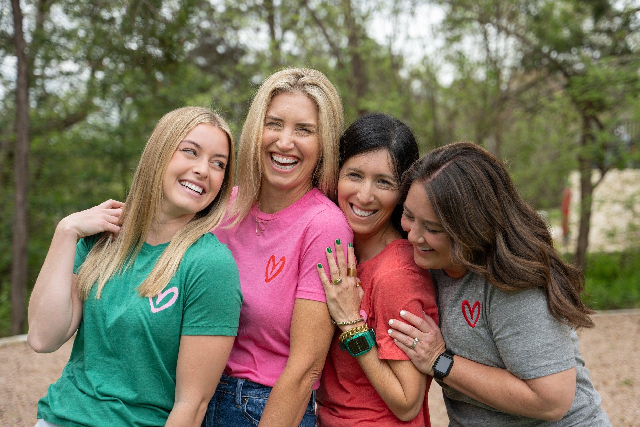 Spread Love: Women's Imperfect Heart Tee – House of Shan