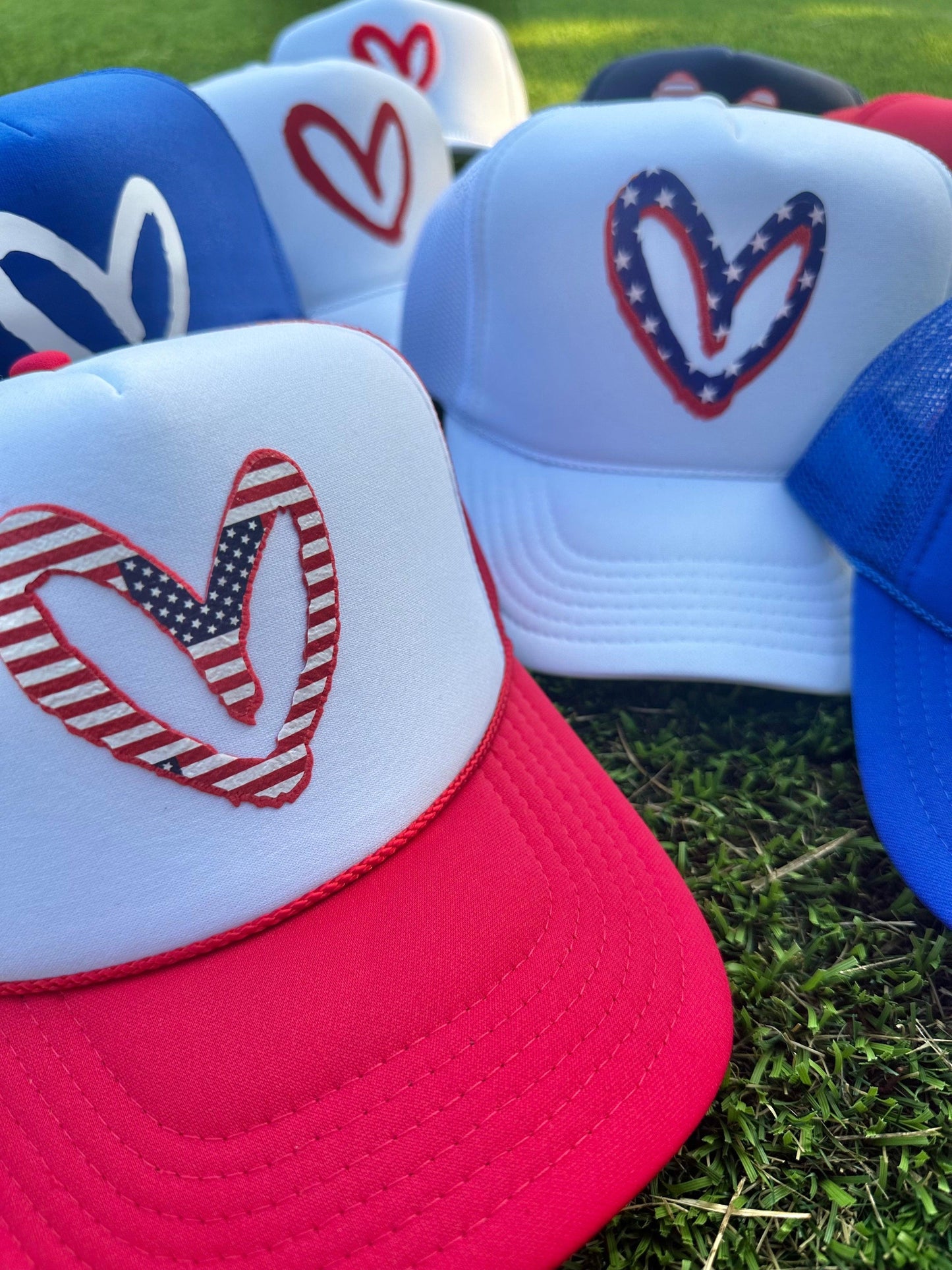 LWYL Trucker Hats-Patriotic Edition