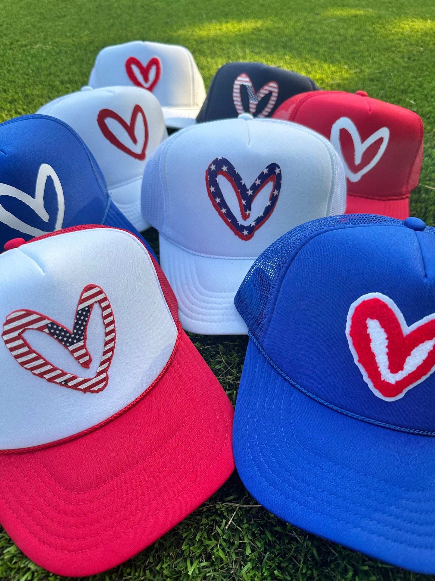 LWYL Trucker Hats-Patriotic Edition